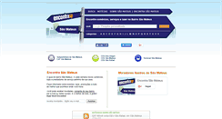 Desktop Screenshot of encontrasaomateus.com.br